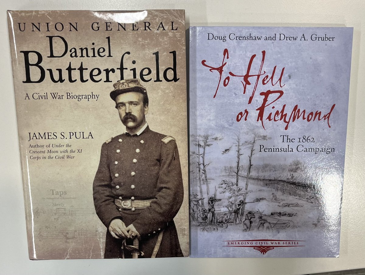 Yesterday’s haul is Civil War focused. I have to say @penswordbooks are proving much more reliable and economical for @SavasBeatie and @EmergingCWBlog books than the South American River firm 📚 👍