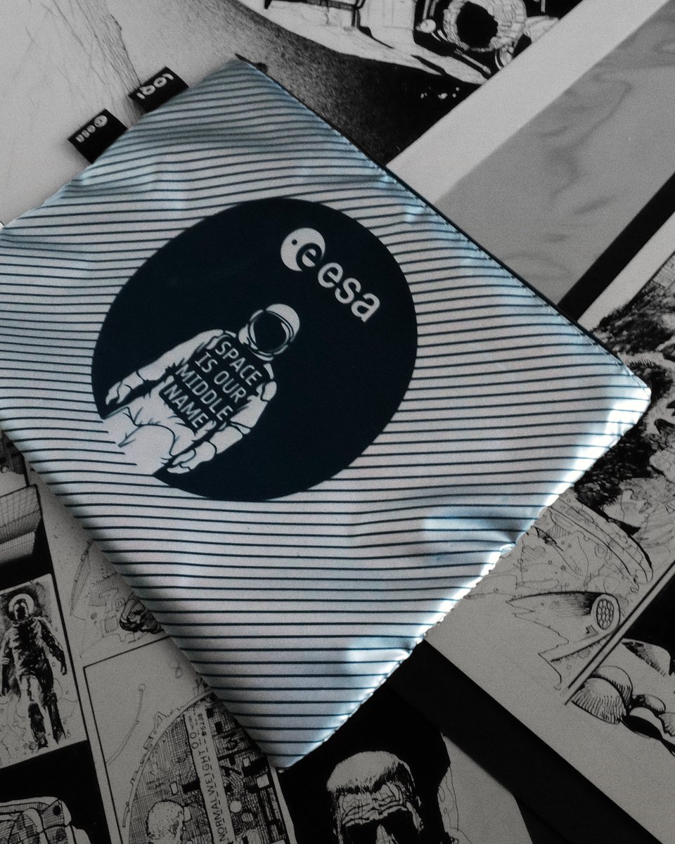 ESASpaceShop's tweet photo. Elevate your style to new heights with our @LOQI avant-garde metallic line.

https://t.co/MVMpZcqGgH 

#ESASpaceShop #ESA #LOQIxESASpaceShop #SpaceInspired #metallic #space #astronaut #explore #metallicfashion #loqi #bagorganizer #reusablebag https://t.co/QlNKlCCwDR