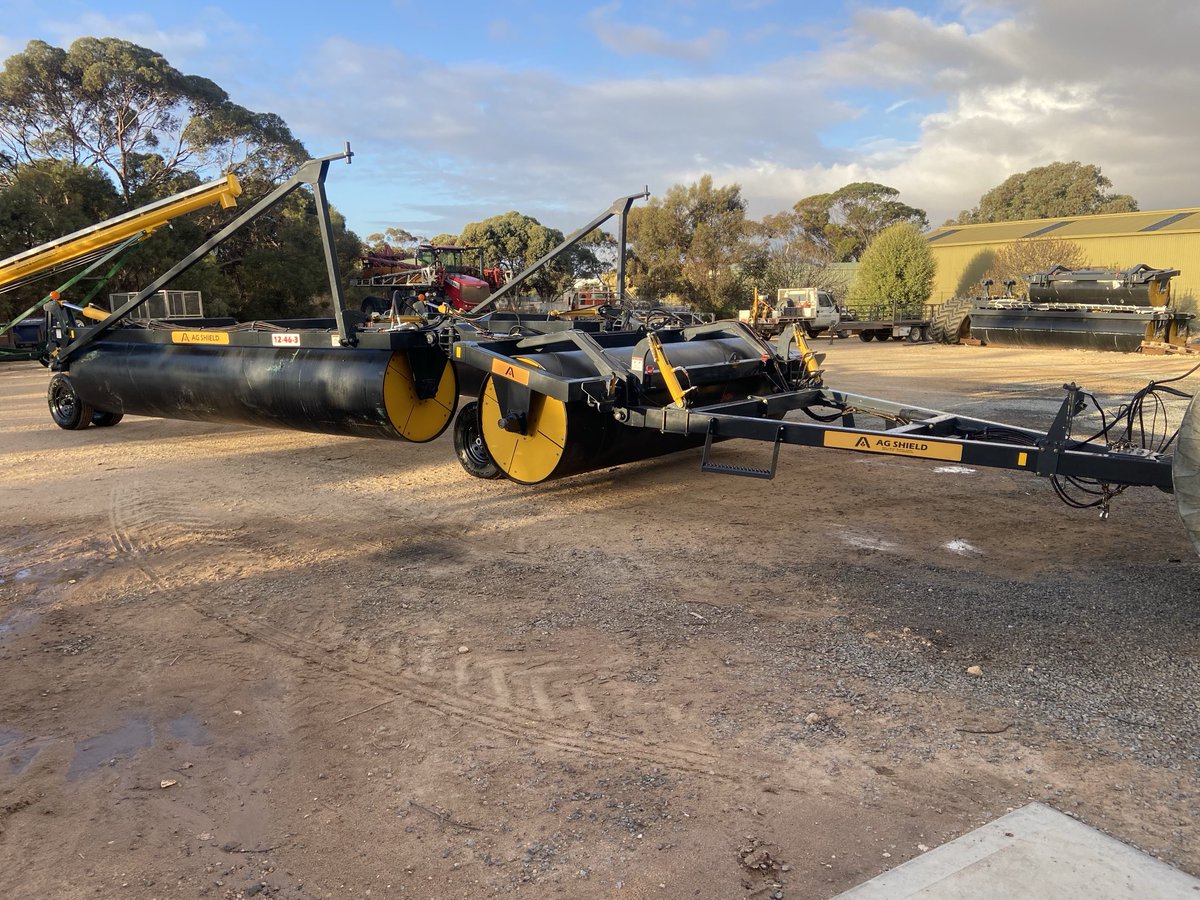 Another 46’ Ag Shield land roller ready to be picked up by the new owner