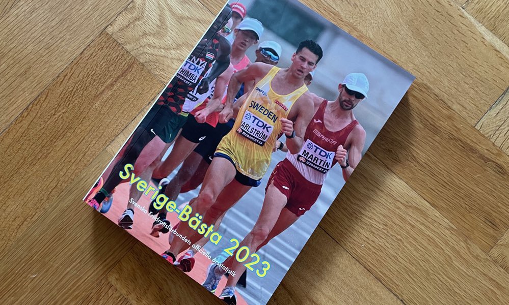 Klassikern Sverige-Bästa 2023 innehåller förutom de traditionella detaljerade årsbästalistorna även specialstatistik i form av Castorama genom tiderna. Läs mer och beställ boken -&gt; friidrott.se/tavling-landsl…