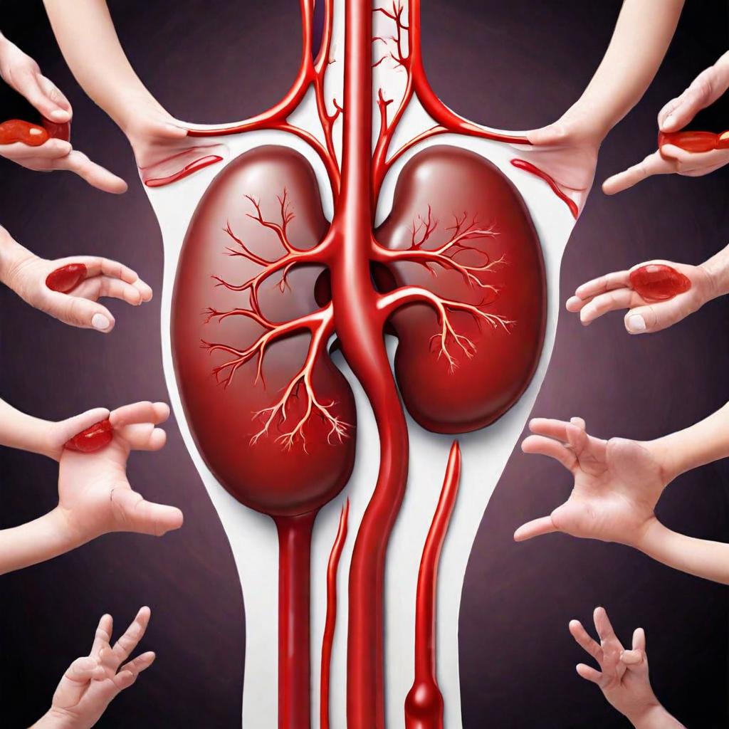 Prolonged high blood sugar levels can damage the kidneys, leading to the development of diabetic nephropathy, a condition that can progress to chronic kidney disease and also end-stage renal disease, requiring dialysis or kidney transplantation.#diabetes #diabetescare #kidney