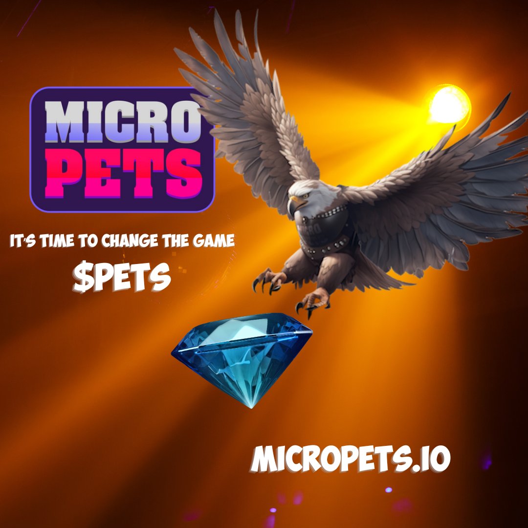 @Pplus2024 @MicroPets_io GM G time to accumulate some $PETS of @MicroPets_io 🔥📈

✅Cross-Chain BNB & ETH
✅$PETS Staking
✅Doxxed Team
✅ Awesome 2D NFT's
✅Solid Community

Launch of $PETS in $ETH chain was successful it's now up for trading in @Uniswap  #MicroPets