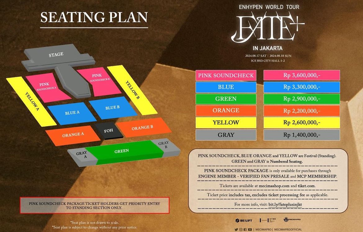 OPEN JASTIP ENHYPEN FATE WORLD TOUR IN JAKARTA 

🗓️  : 17-18 Agustus 2024 
📍  : ICE BSD Hall 1 &amp; 2
FEE : 150k (general)
          120k (membership)  
WAR ONLY

📩Dm for more info  
100% TRUSTED 
go check our pinned📌 
#FATE_WORLD_TOUR_IN_JAKARTA #EnhypenInJakarta