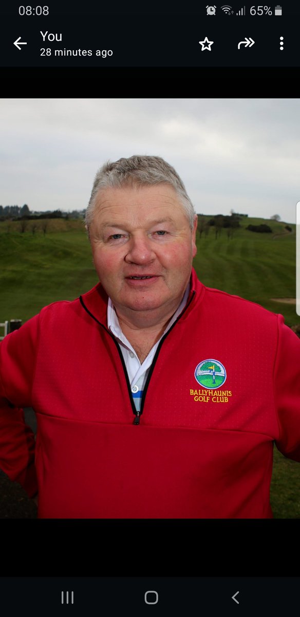 Wishing our President Michael Lyons all the best this weekend as he hosts the Presidents Prize.  Nice weather forecast  and a busy time sheet we all look forward to a great day.  We also thank Michael for his work and dedication to the club.  Best of luck to all players ☘⛳😎