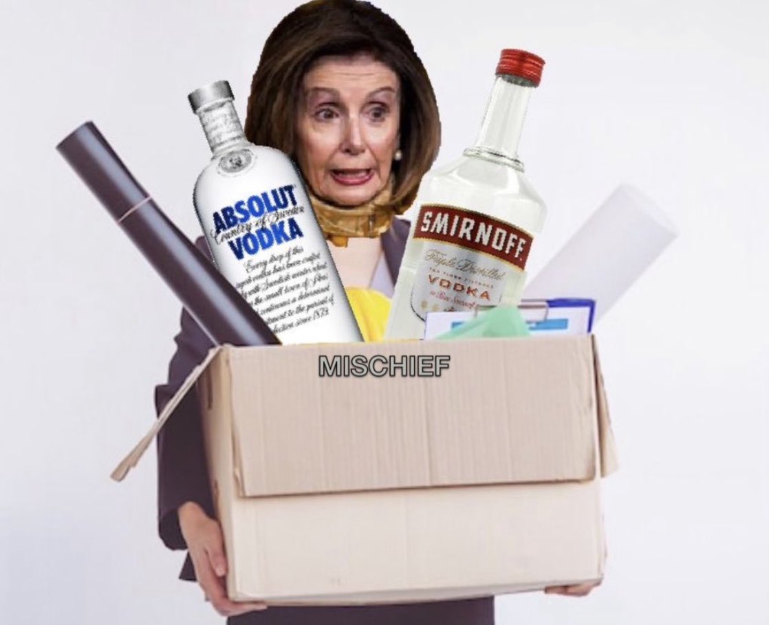 @SpeakerPelosi Democracy my ass. Have another drink Nancy!