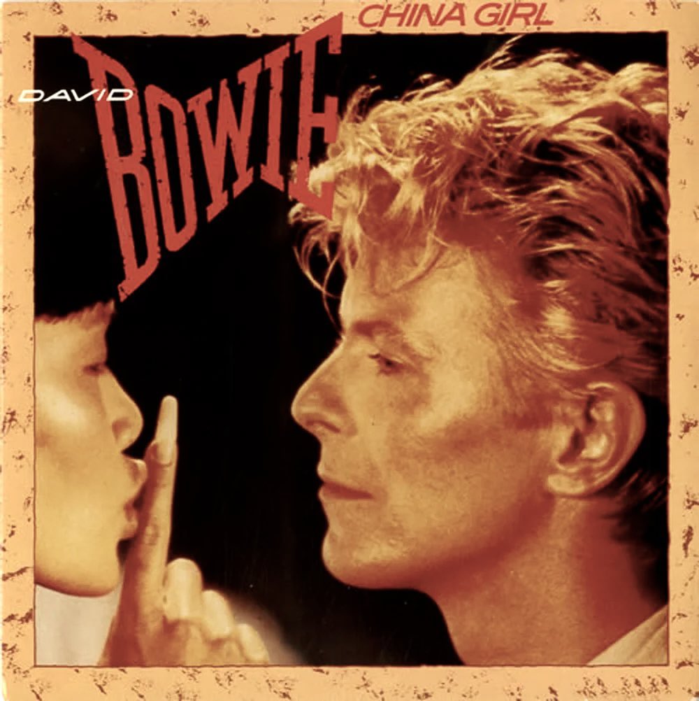 David Bowie China Girl 31 May 1983 @NewWaveAndPunk #DavidBowie #iggypop #music #80s #records #vinyl