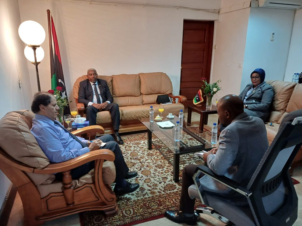 On 30th May 2024, Amb. Philip Mundia Githiora paid a courtesy call on Amb. Saleh Elbuaishi of Libya, where they discussed bilateral and regional issues of mutual interest.