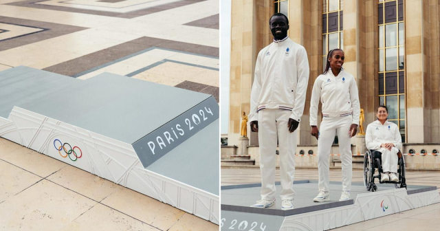ethcrxista's tweet photo. The ultimate symbol of sporting excellence – the Olympic and Paralympic Games Paris 2024 podiums – have been unveiled! We’re honored to partner with the @International Olympic Committee – IOC, @International Paralympic Committee and the... #PGemployee https://t.co/JVSEBcM6Qy https://t.co/S5xXLiUmEI