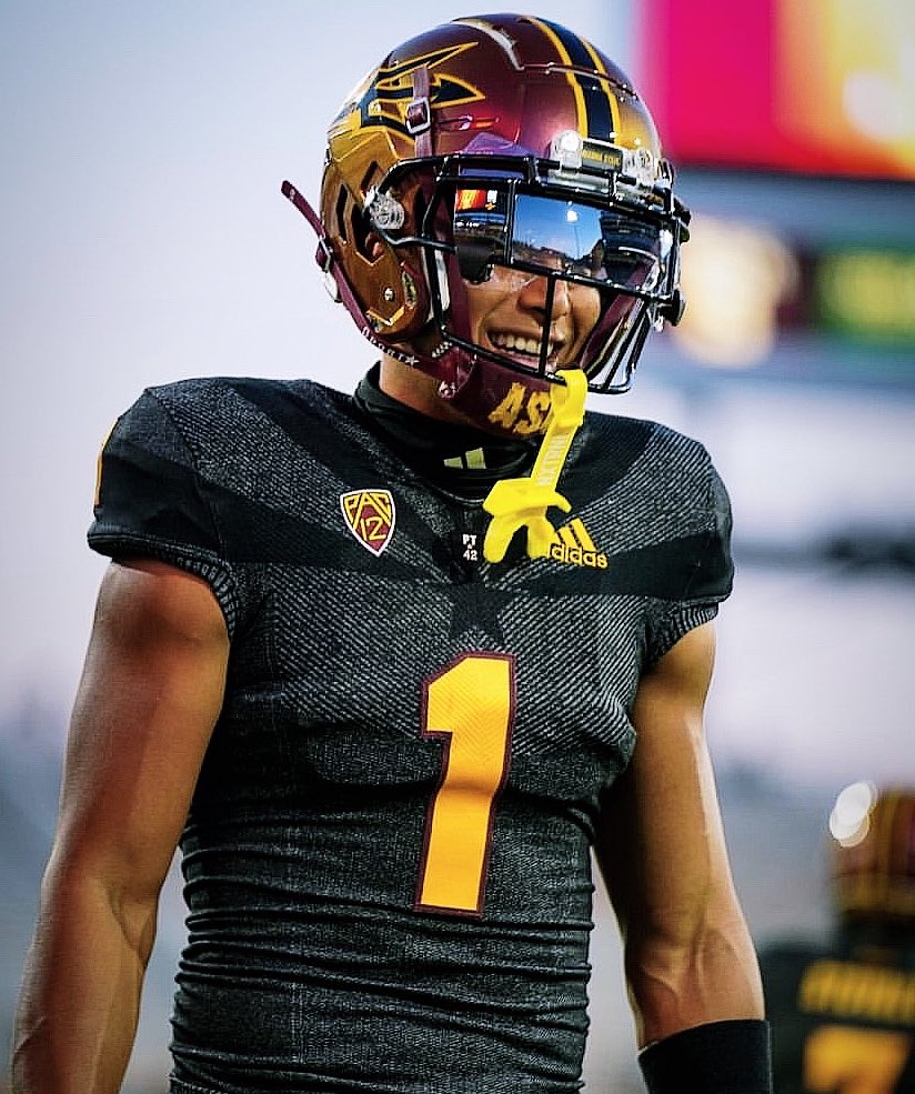 #AGTG After a great conversation with @BWardDCoord , I’m blessed to receive an offer from Arizona State University 🟡⚪️ @AllenTrieu @CharlesPower @RivalsFriedman @BALLERSCHOICE1 @SWiltfong_ @Andrew_Ivins @ChadSimmons_ @adamgorney