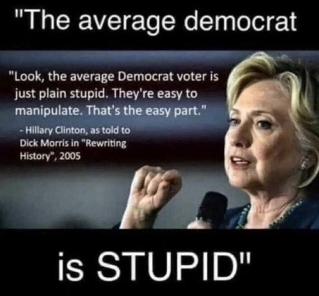 PatrickMcSwain's tweet photo. @RepMTG Hillary said it best https://t.co/LqMKnfhyZu
