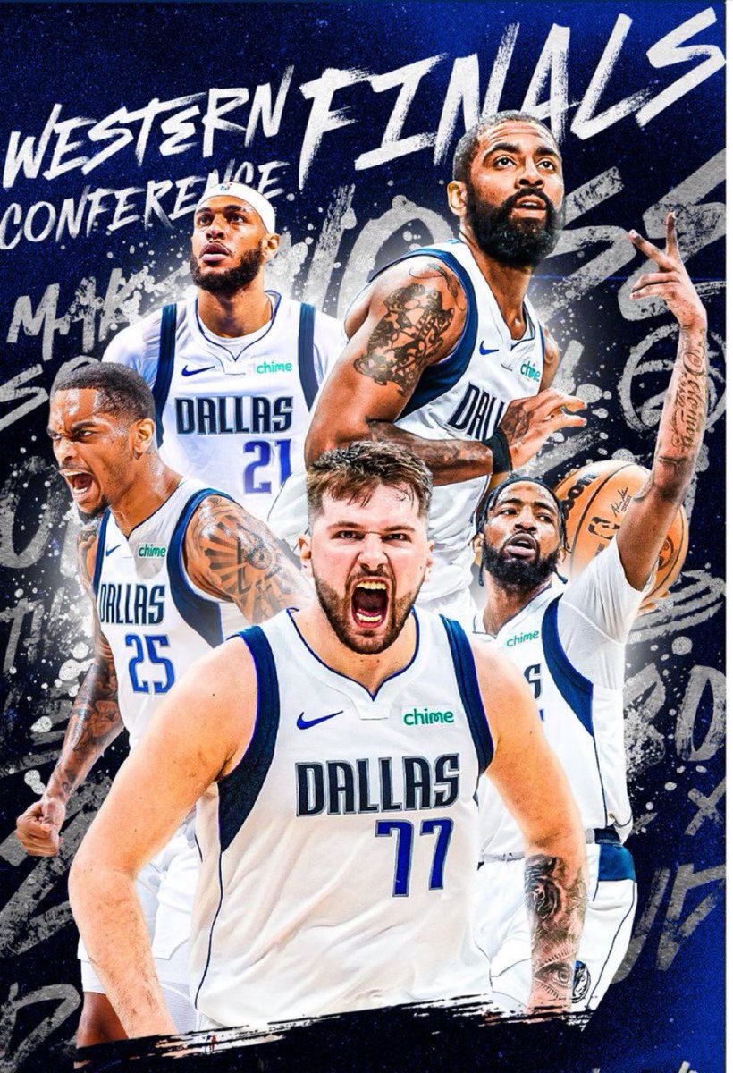 THE DALLAS MAVERICKS ARE WESTERN CONFERENCE CHAMPIONS!!!