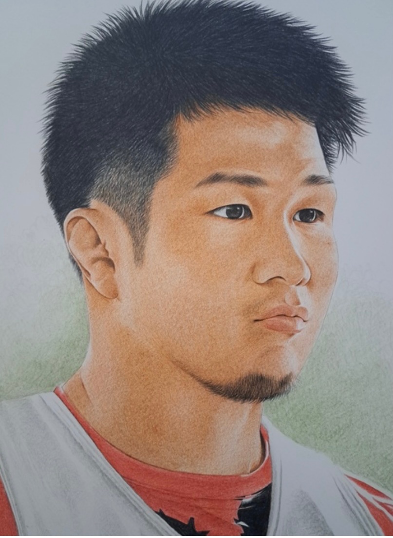 taka555taka555's tweet photo. 明日のファン感謝祭　HEAT炎会
行きたかったな😢

以前に描いた色鉛筆画
似ているかな❓

古田凌さん@SW985
李承爀さん@lsh7882
竹中太一さん@taichiss

大好きな
三重ホンダヒート@hondaheat

ヒートホンダ👏👏👏👏👏

#全力応炎🔥
#HEATPOWER https://t.co/JQ52n8Q0uz
