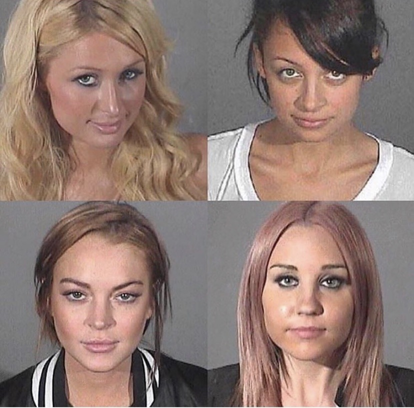 a thread of iconic mugshots taken in pop culture & their history: