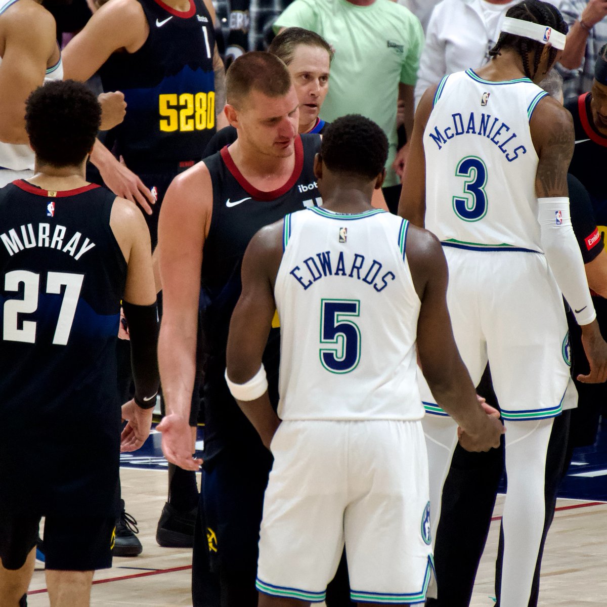 RyanGreeneDNVR's tweet photo. "I think the Basketball Gods are always watching you." - Nikola Jokic https://t.co/nTsOOfhbgs