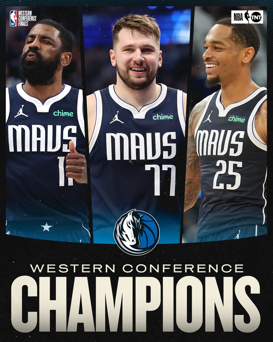 THE MAVS ARE HEADED TO THE FINALS FOR THE FIRST TIME SINCE 2011 🤠