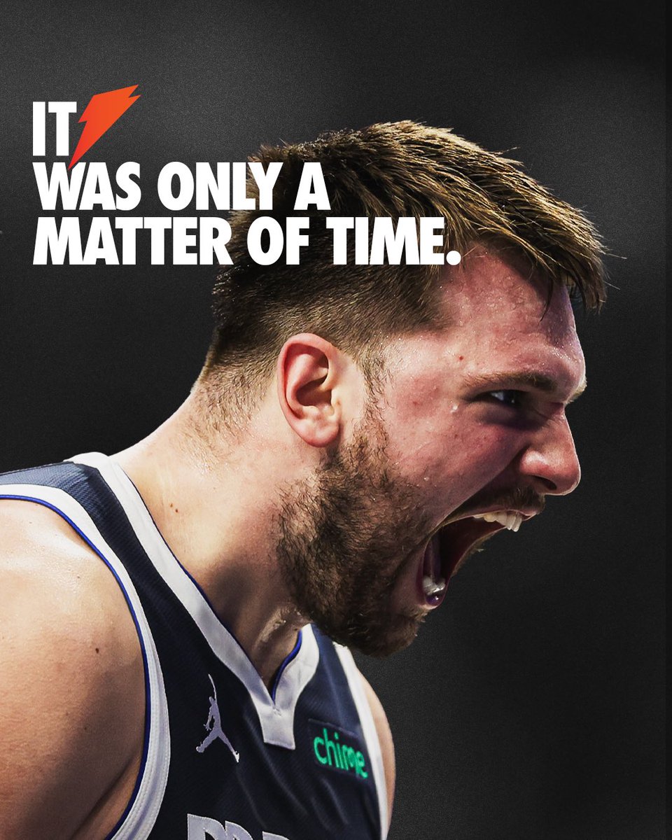 Never doubted IT. @luka7doncic is ready for the final series.