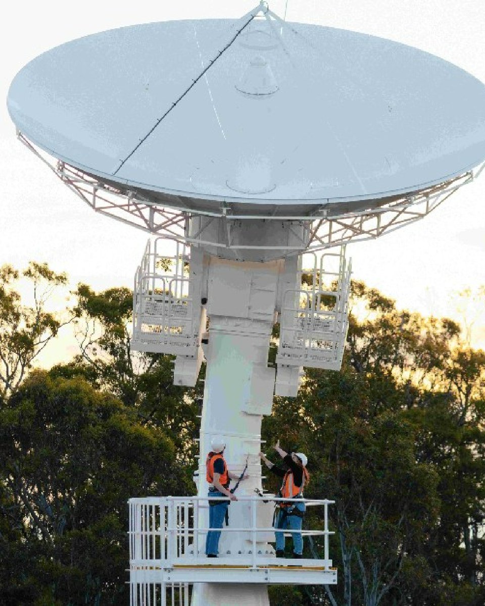 UTAS_'s tweet photo. We've supported a huge milestone in Australian #space exploration! Our satellite communications antenna has successfully received communication from the Space Industry Responsive Intelligent Thermal (SpIRIT) nanosatellite.

📡 @MasarykUni @UniMelb 

More: https://t.co/AQt5FjI76U https://t.co/tqAkbjBbnq