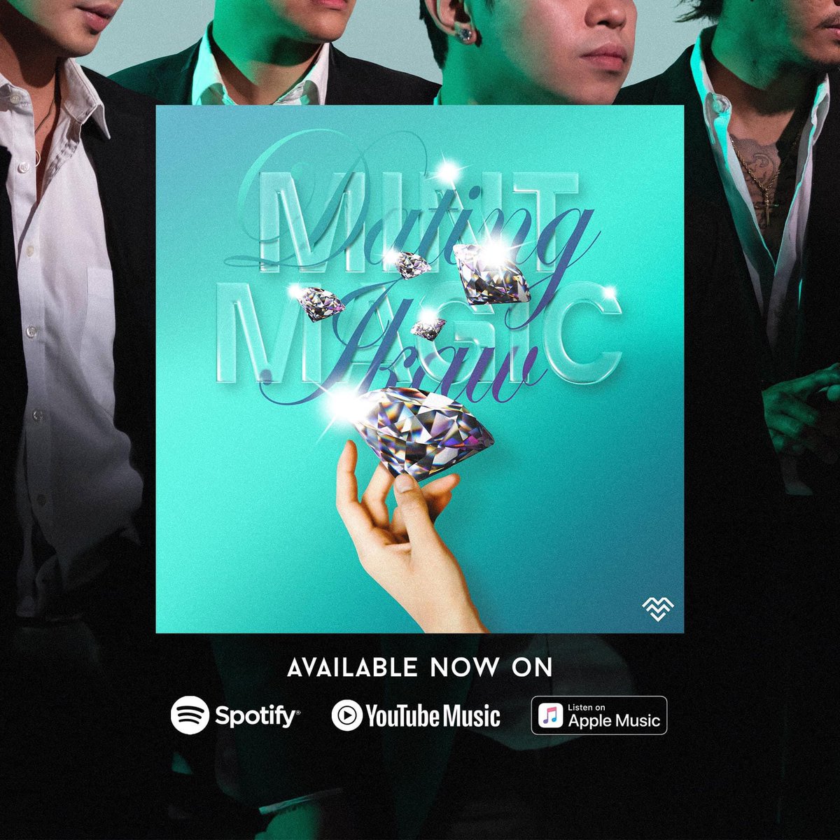 MintMagicPH's tweet photo. Our latest single "Dating Ikaw" is out now on all streaming platforms! Thank you to everyone that had a huge part in making this song with us! Hope you enjoy it as much as we did in making this track! 

Stream the track here:
https://t.co/qDyN3UPgUA https://t.co/iN5UYsPwoC