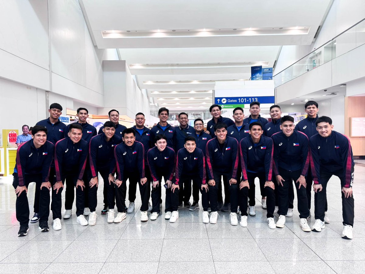 Our Alas Pilipinas Men's Volleyball team 🇵🇭 is headed to Isa Town, Bahrain for the 2024 AVC Challenge Cup for Men this June 2-9, 2024! Let's show our support loud and proud: Laban, Alas! Laban, Pilipinas!
