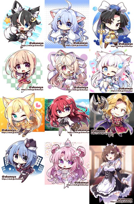 #今月描いた絵を晒そう 