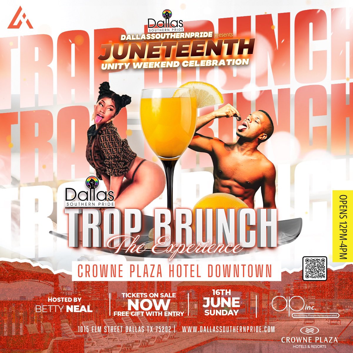 DallasSouthernPride (@dspride_dallas) on Twitter photo ๐พ ๐ณ๏ธโ๐ ๐๏ธ ๐๐๐๐๐๐ ๐๐๐๐๐๐ ๐๐๐๐๐ ๐พ ๐ณ๏ธโ๐ ๐๏ธ ๐ง๐๐ signature brunch returns with a twist. Secure your tickets NOW at DallasSouthernPride.com
#Juneteenth #JuneteenthDallas #JuneteenthTexas #BlackDallas #GayDallas #LGBTQDallas #BlackPride #DallasBrunch ๐พ ๐ณ๏ธโ๐ ๐๏ธ ๐๐๐๐๐๐ ๐๐๐๐๐๐ ๐๐๐๐๐ ๐พ ๐ณ๏ธโ๐ ๐๏ธ ๐ง๐๐ signature brunch returns with a twist. Secure your tickets NOW at DallasSouthernPride.com
#Juneteenth #JuneteenthDallas #JuneteenthTexas #BlackDallas #GayDallas #LGBTQDallas #BlackPride #DallasBrunch