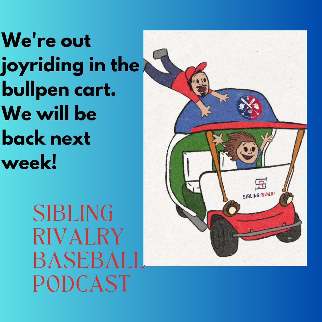 SIBLINGRIVLRYBB's tweet photo. No episode this week but we will be back next week with a lot to talk about! #Angels #Dodgers #MLB #Aroundbaseball #wheelofIL #baseballpodcast #Ohtani #Betts #Trout #cityconnectjerseys #fashionreport #RoadtoOmaha #NCAA #CWS @IBWAA https://t.co/Pmw7pFDwrL