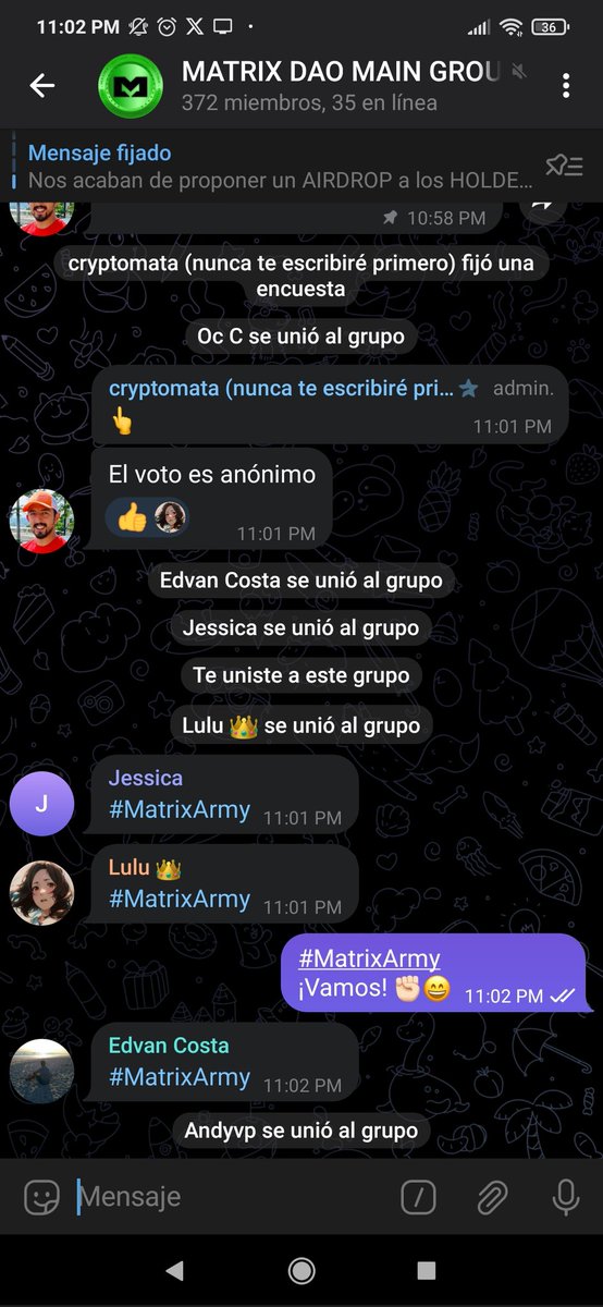 XmasXmenos's tweet image. #MatrixArmy listo amigo, misión cumplida, gracias