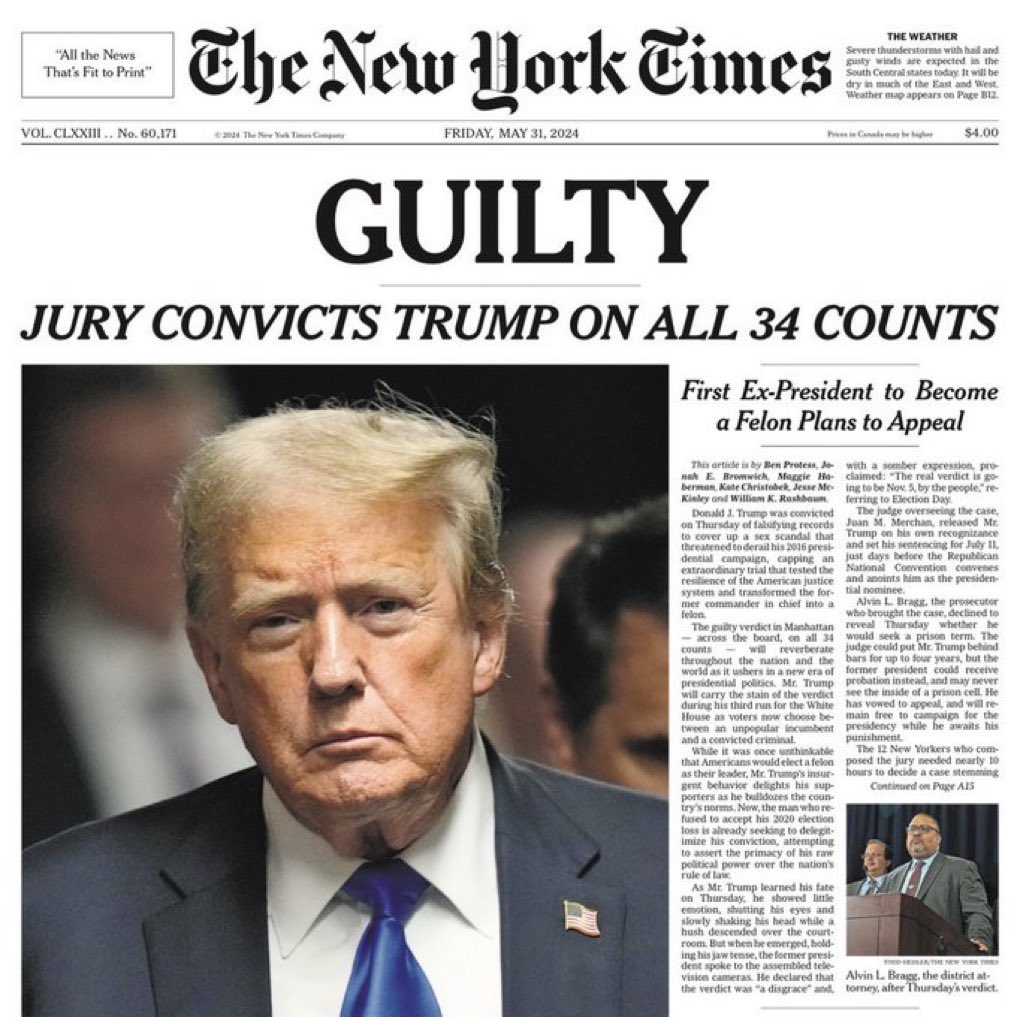 This front page is a keeper.