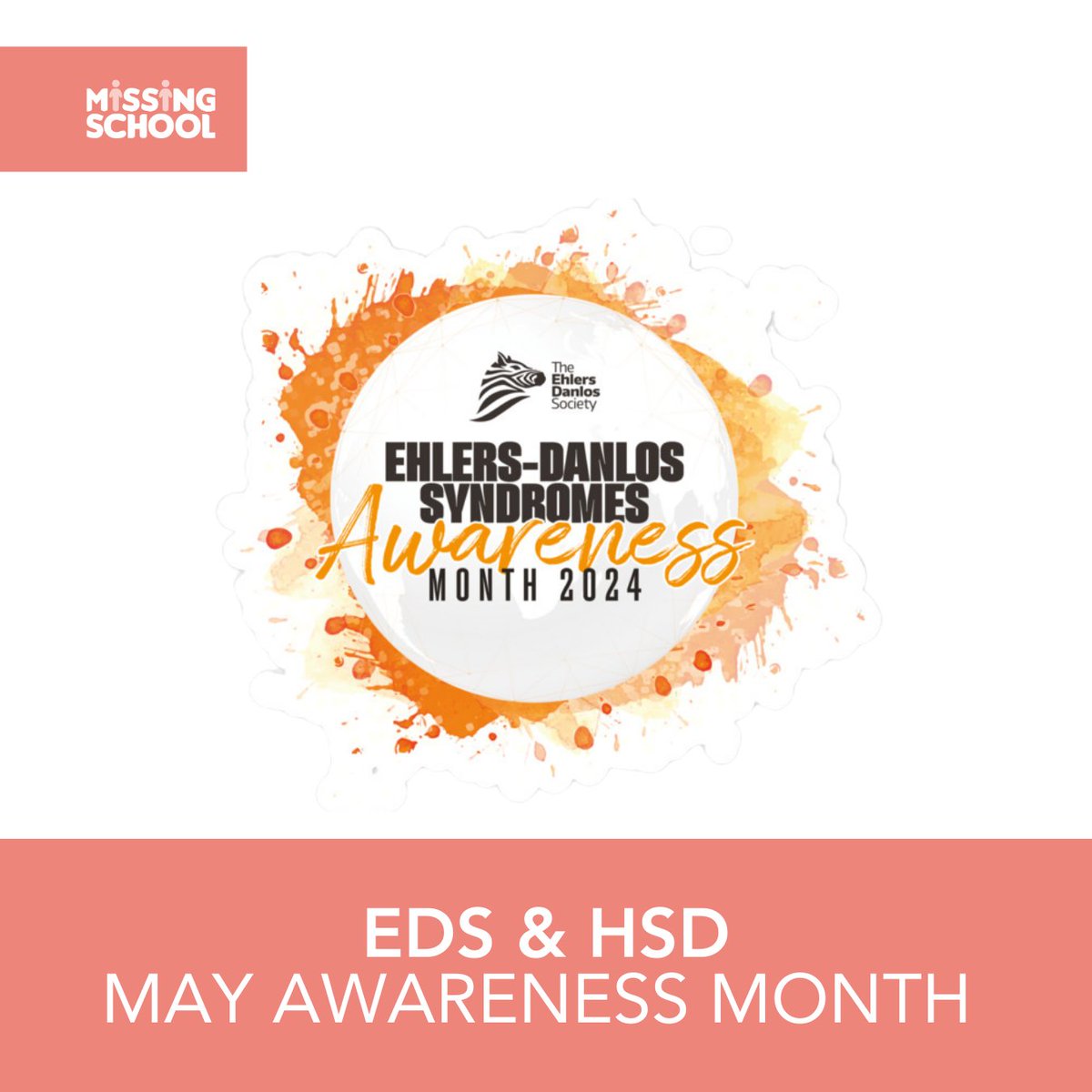 As we close out May, we should out to @TheEDSociety and the important work they do supporting people and families affected by Ehlers-Danlos Syndrome (EDS) or Hypermobile Spectrum Disorder (HSD).   #ehlersdanlosawareness #EhlersDanlos #edsaustralia