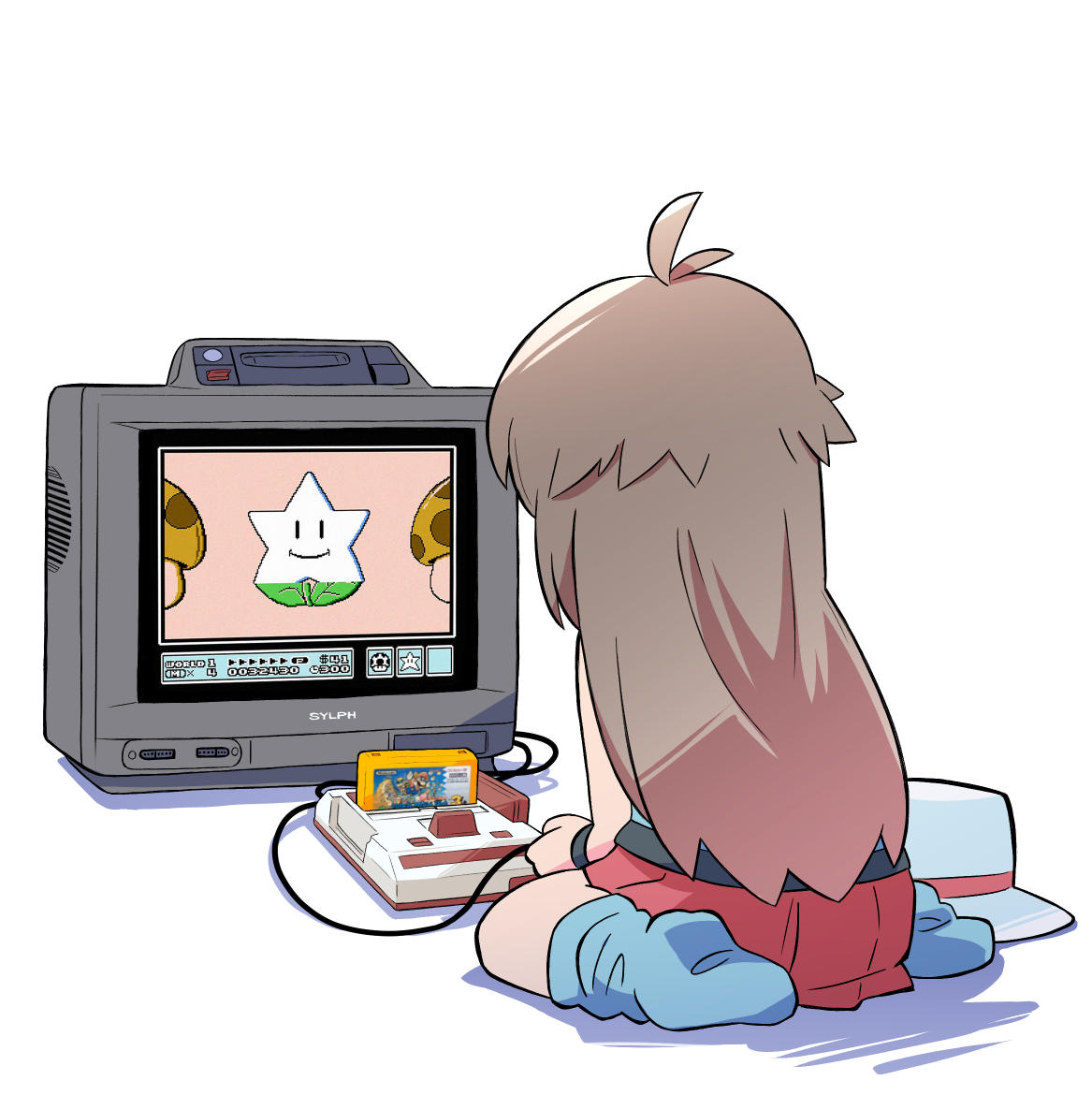 #今月描いた絵を晒そう
月刊リーフさん5月号 