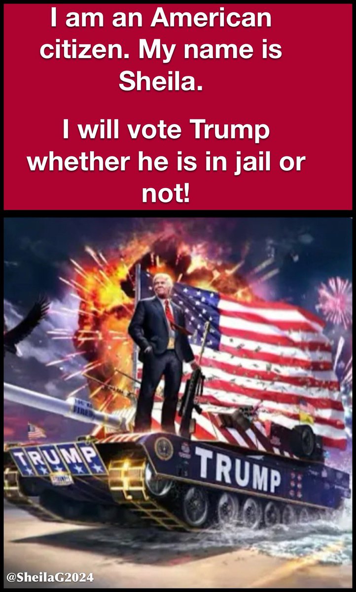 Are you voting for Trump even if he is jailed?