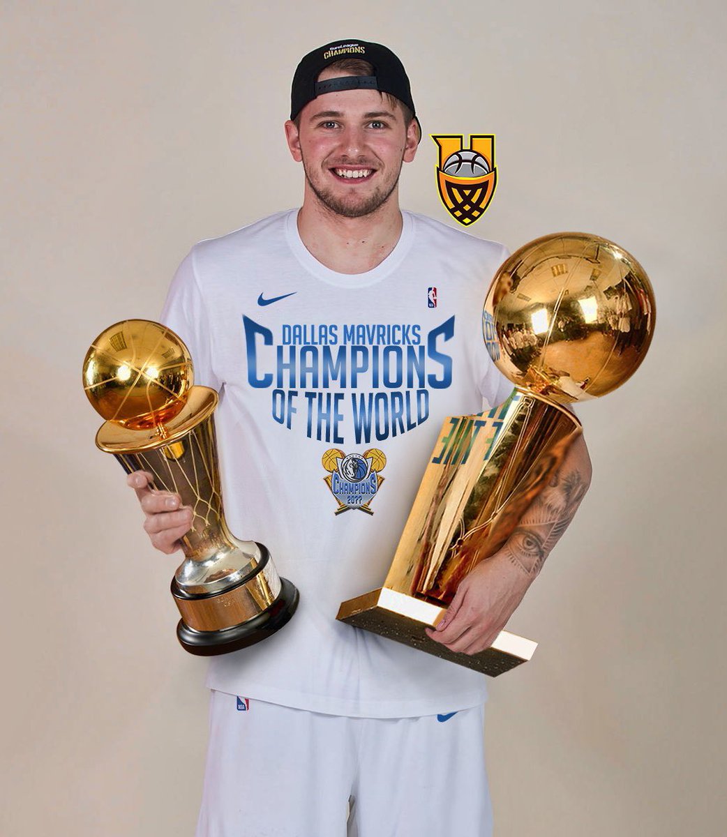 True or False: The Dallas Mavericks win it all this year and Luka is the  Finals MVP., image size:1042x1200