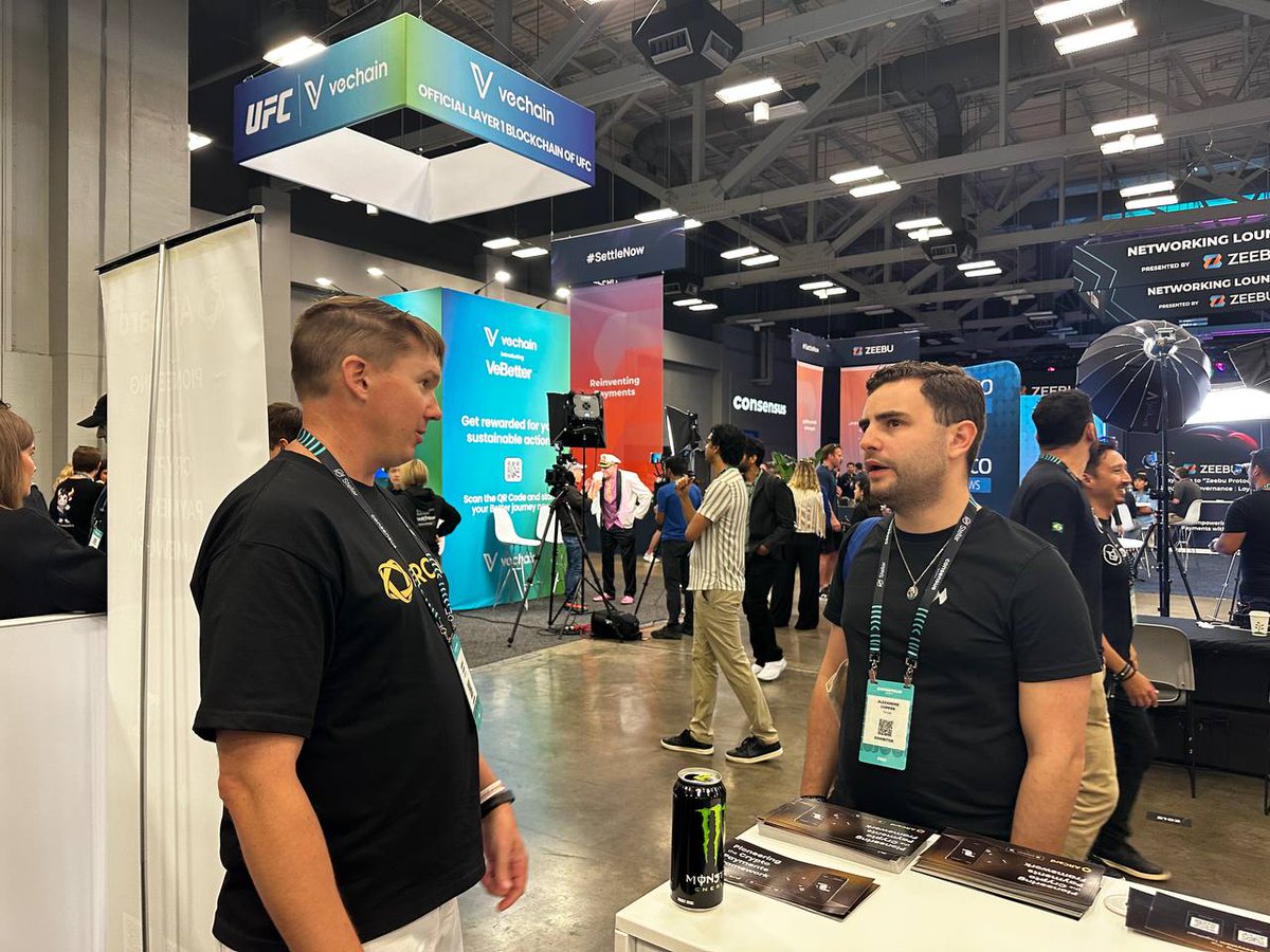 ARCard_Official's tweet photo. Day 2 at #Consensus2024, It's been a day full of insightful panel discussions & innovative ideas💥!

📍Booth #2003 - Don't miss out to join us tomorrow👏
#ARCard #Consensus2024 #Cryptopayment
