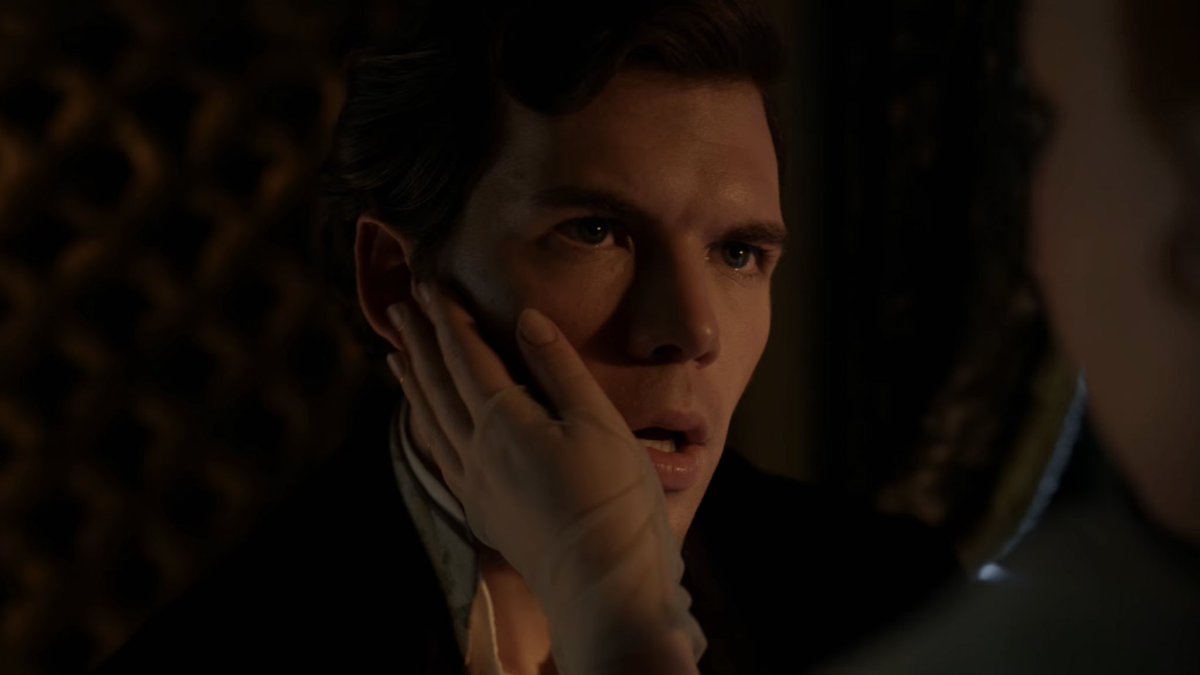 SPIDEYVOL6's tweet image. This is still one of the most insane things I’ve ever seen come out of Bridgerton fr like holy shit I’m never gonna be able to move on from this I fear