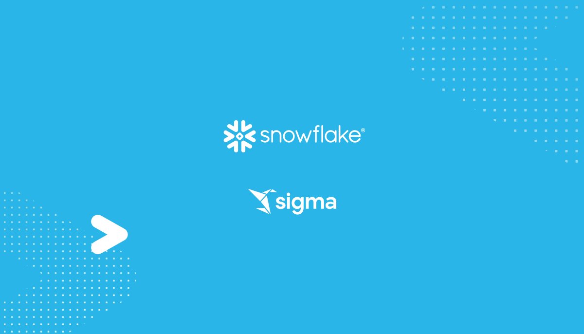.@SnowflakeDB strengthens its collaboration with Sigma through an increased investment from Snowflake Ventures. Sigma, a top #businessintelligence and analytics solution, empowers users to explore real-time data, craft engaging visualizations, and collaborate effortlessly. With