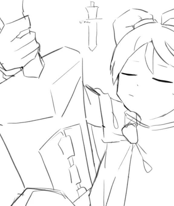 剣がでけぇ〜よ 