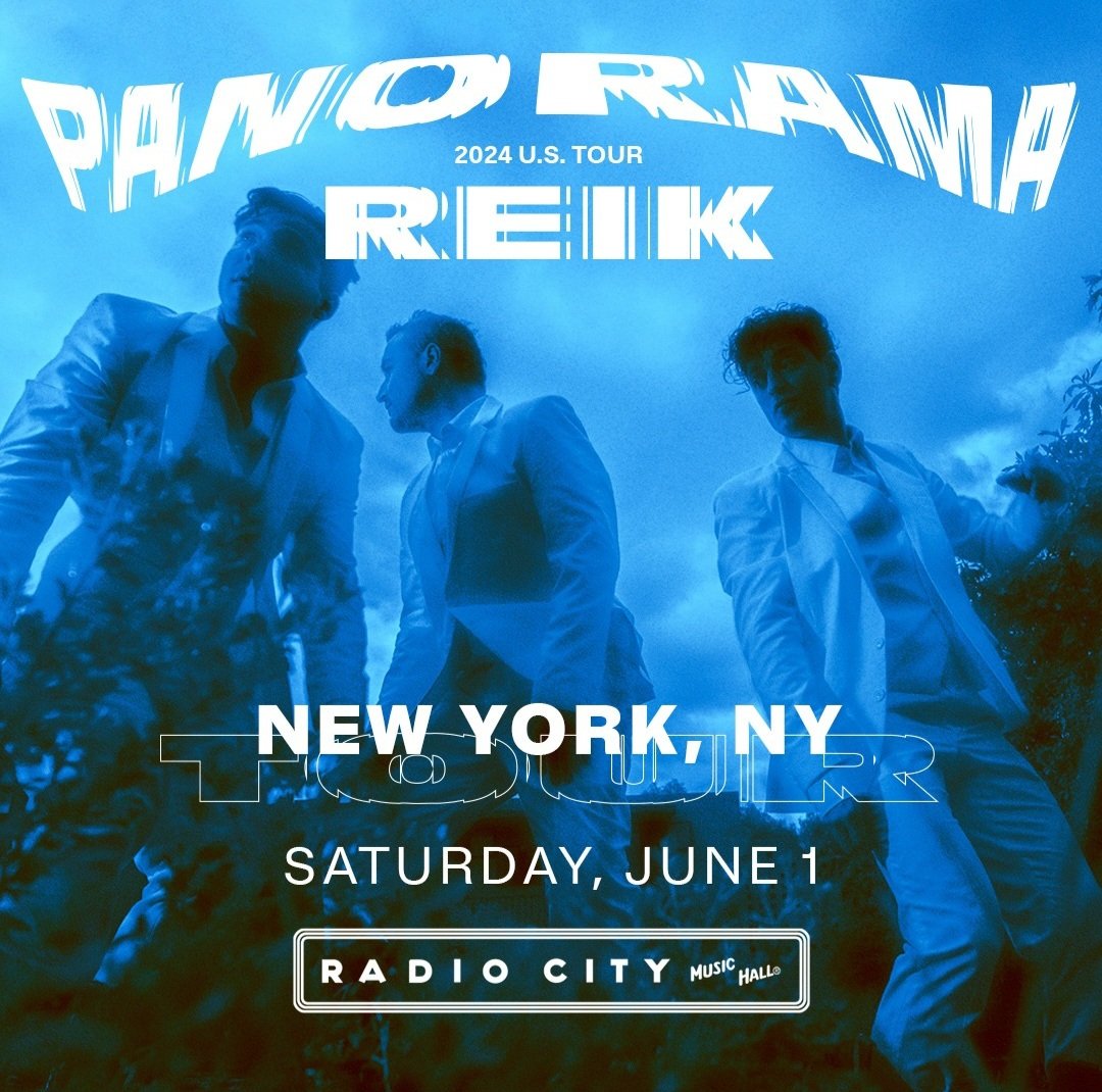 ReikFanclubNYC's tweet photo. Sábado, Junio 1, @ReikMx en concierto #PanoramaTour . Tickets en https://t.co/QsTEtfWlX9 🫶 https://t.co/KDXMyfAyhI