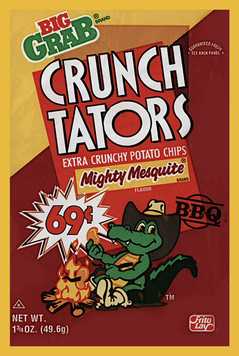 Crunch Tators Potato Chips (1989)