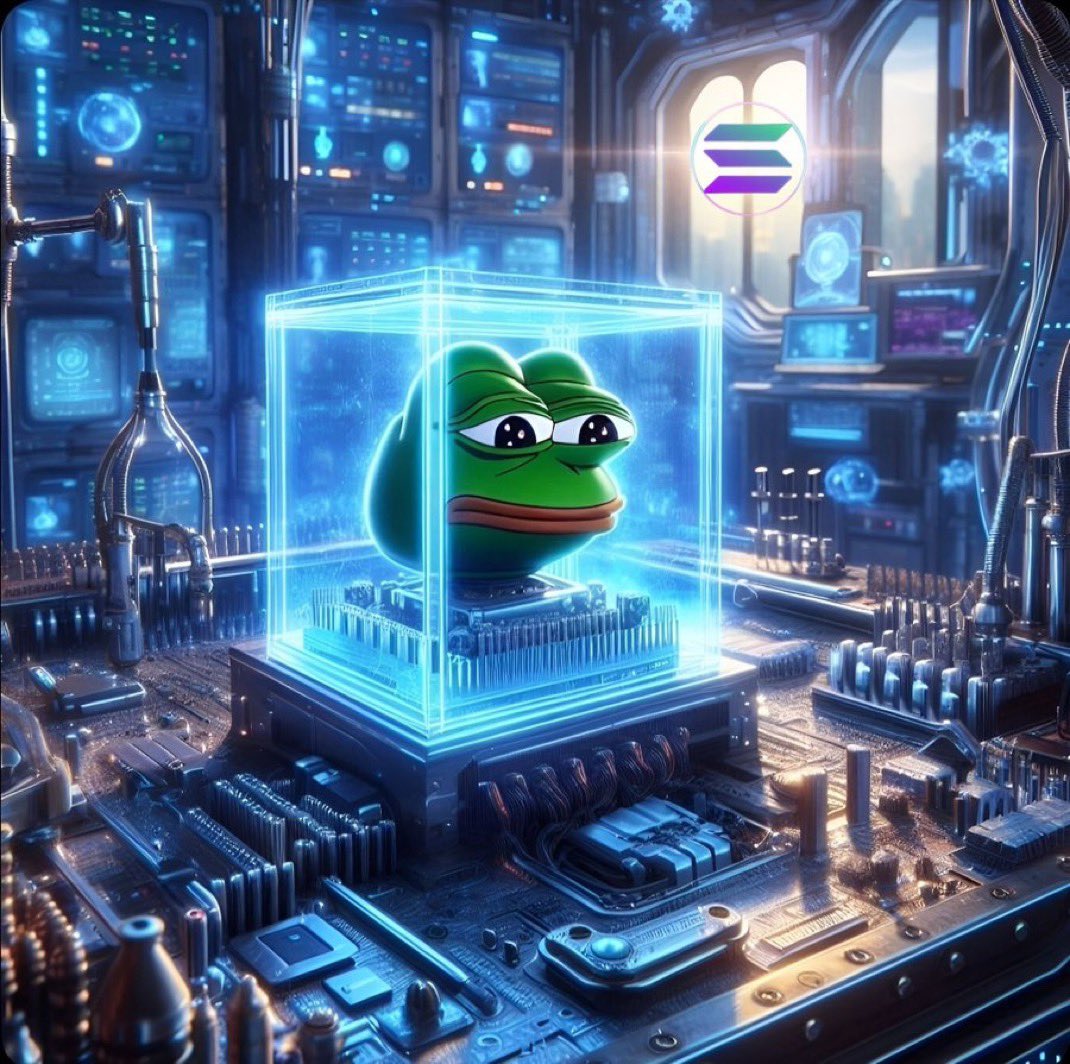 I’m accepting donations of $PEPE(SOL) just because I need more. 

If everyone just sent me 125 tokens, ($5 worth) I’d be a top holder (15,000 holders x 125 tokens = 1.8M tokens). 

4ecc1GzXuzX6MkwiuDU68n5Fvt1ywCL4VmefHnrVrHQV

@pepesolanacomm