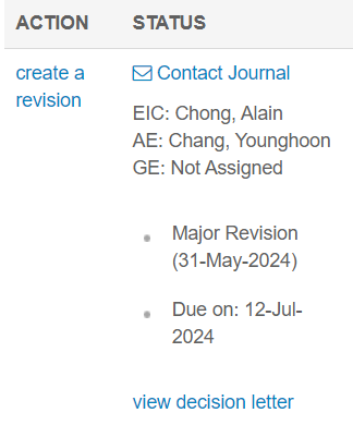 Mohammad_Olfa1's tweet image. #ExtremelyHappy! Just invited for a "Revise and Resubmit" by Industrial Management and Data Systems (SJR=Q1, ABDC=A, ABS 2)!🥳

It is the second paper I was invited for a revision during last 7 days! 😆✌️🤞