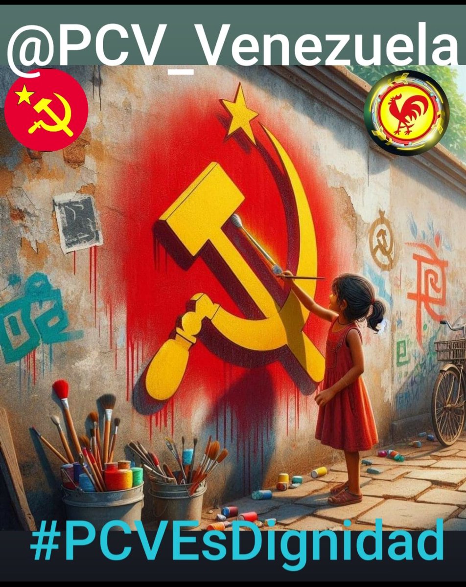 PcvGuacara's tweet photo. 📣 Al @PCV_Venezuela nos honra luchar con el "El Martillo y La Hoz" El #PCVEsDignidad En defensa de La Clase Obrera y Trabajadora de #Venezuela ✊🏼
Mercenarios Tarifados serviles del @PartidoPSUV nos Robaron la tarjeta del Gallo Rojo ¡Pero! #SeguimosEnPie y será recuperada.💪✊🏼 https://t.co/0Mf2abWDlD