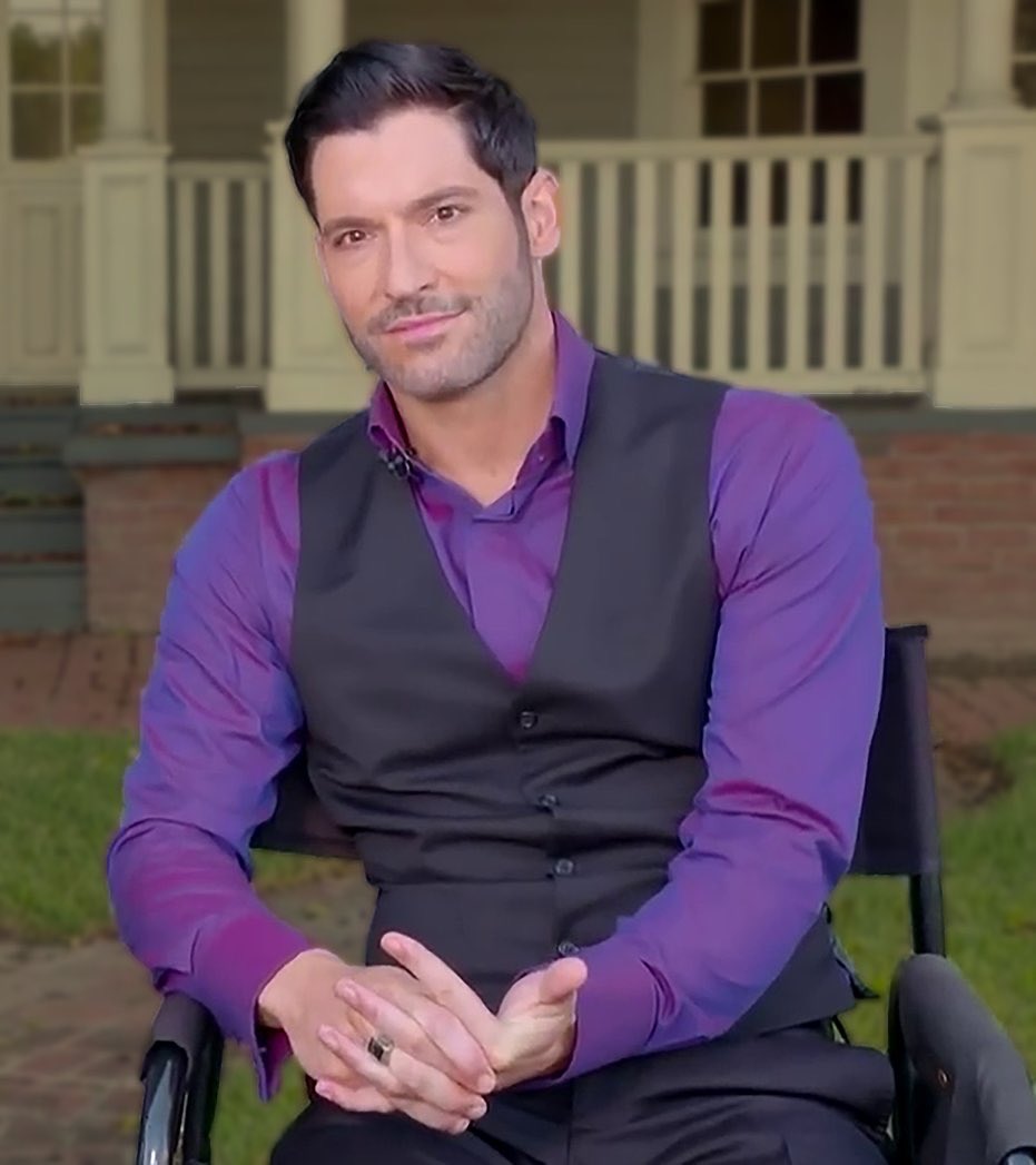 #TomEllis in purple💜💜💜💜💜 my favorite color on him #StrokeAwarenessMonth no one is too young for strokes almost 5 years go when Dalton was 13 he unexceptedly had his first one