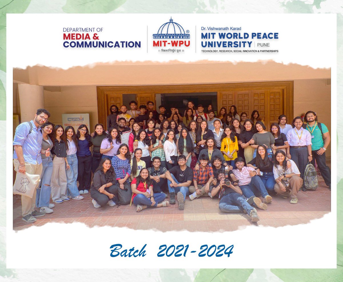 MITWPU_SOMC's tweet photo. IT IS THAT TIME OF THE YEAR AGAIN
When we bid goodbye to our graduating class of BA-Media & Communication👩🎓👨🎓
So join us at BYE LINE 2024
Friday, May 31st
4 pm onwards
#mitwpu #pune #mediaandcommunication #farewellparty🎉 #farewell #byeline #classof2023🎓 #classof2024 https://t.co/v2z0GWSJdu