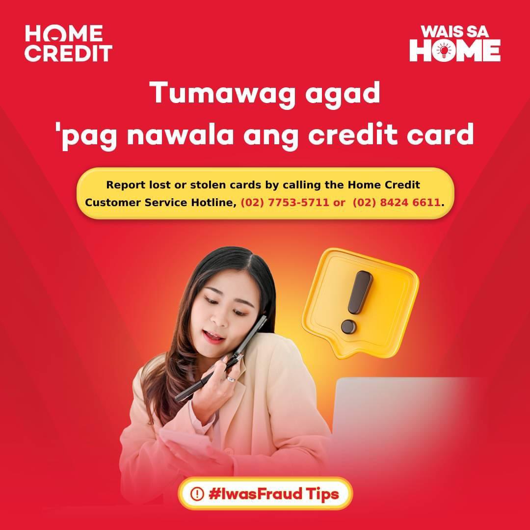 Kapag nawala ang credit card, i-report agad ang incident to avoid unauthorized transactions. Call our Customer Service Hotline at (02) 7753-5711 (Globe) or (02) 8424 6611 (PLDT) as soon as you can para #IwasFraud. Know more: hcph.info/44UFJ4X