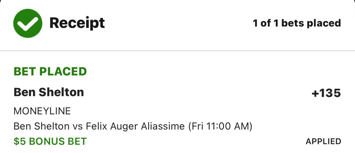 🇫🇷 #FrenchOpen POTD & Bonus 🇫🇷

🎾 Arnaldi vs. Rublev: o3.5 Set ( -150 / 3u)

🚨 *BONUS* Shelton: ML (+135 / 1u)

💚, repost, and follow to get my #mlblocks POTD sent to your DM. 

#TennisScoreFeed #tennisx #gamblingx #gamblingtwitter #tennispicks #atp #TennisTips #tennis