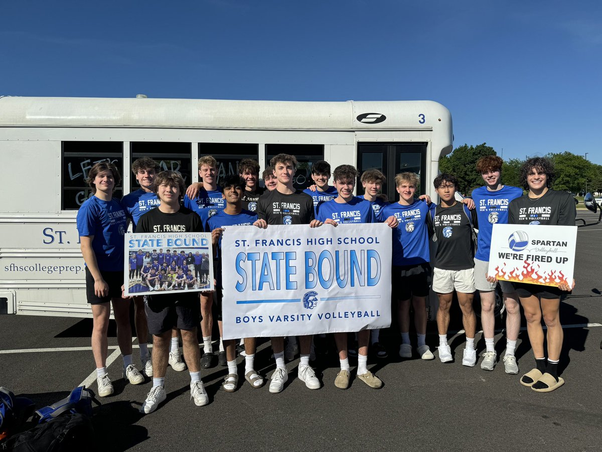 And we’re off …. State Quarter-Finals 1 pm at Hoffman Estates!