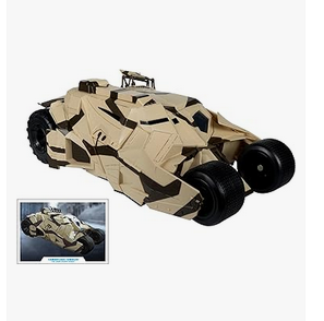 McFarlane Toys - DC Multiverse Camouflage Tumbler (The Dark Knight Rises) Gold Label Vehicle is now up for pre-order for $69.99 on Amazon via McFarlane's page here (top left) : amzn.to/453eCVs Add it to your cart and pre-order. #ad