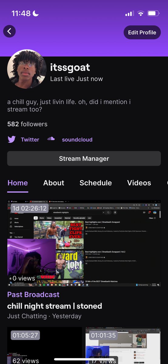 just  did a 26hr stream just for fun. 0 views is glitched lol. shoutout everyone for coming and who stayed and @icyycherryz helping maintain the stream as a mod and being there. 1st 24 down in the record books.