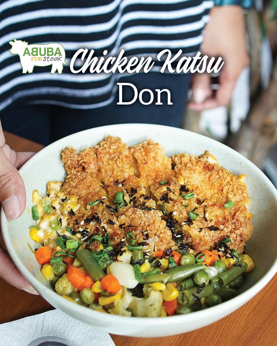 Nikmati kelezatan yang autentik dengan menu Chicken Katsu Don. Perpaduan potongan ayam sempurna dengan mix veggie dan nasi yang bikin ketagihan!

#abubasteak #abuba #itsmysteak #steakholic