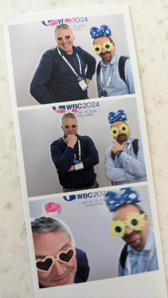 Neat photo booth for some fun photos to wind up <a href="/wbc2024/">WBC2024</a> in Daegu.